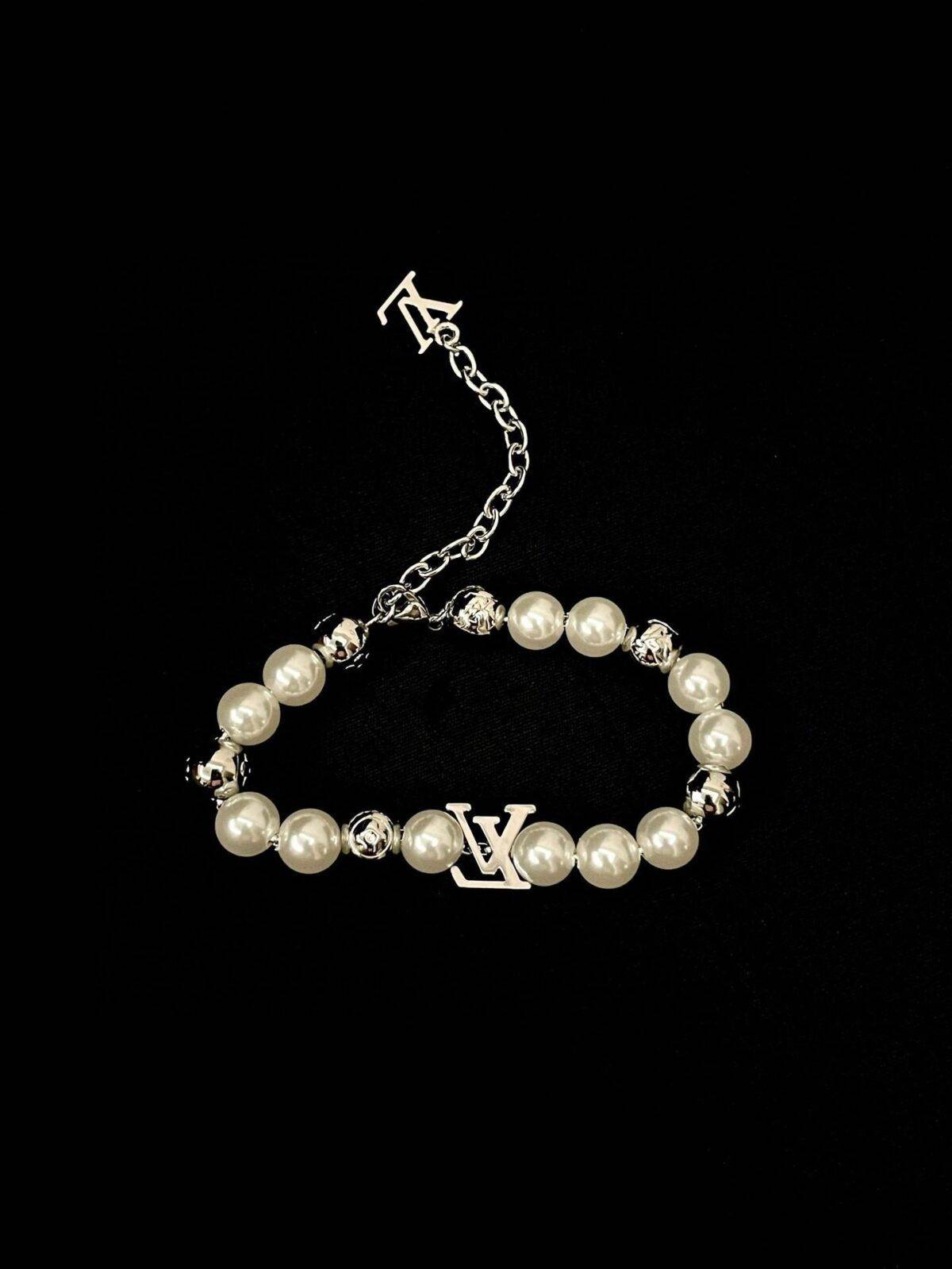 LV Pearl Bracelet - Image 2