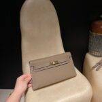 HERMES Kelly Elan Color18 Madam leather