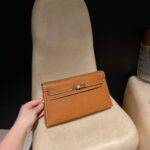 HERMES Kelly Elan Color37 Madam leather
