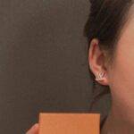 LV Diamond Stud Earing - Image 9