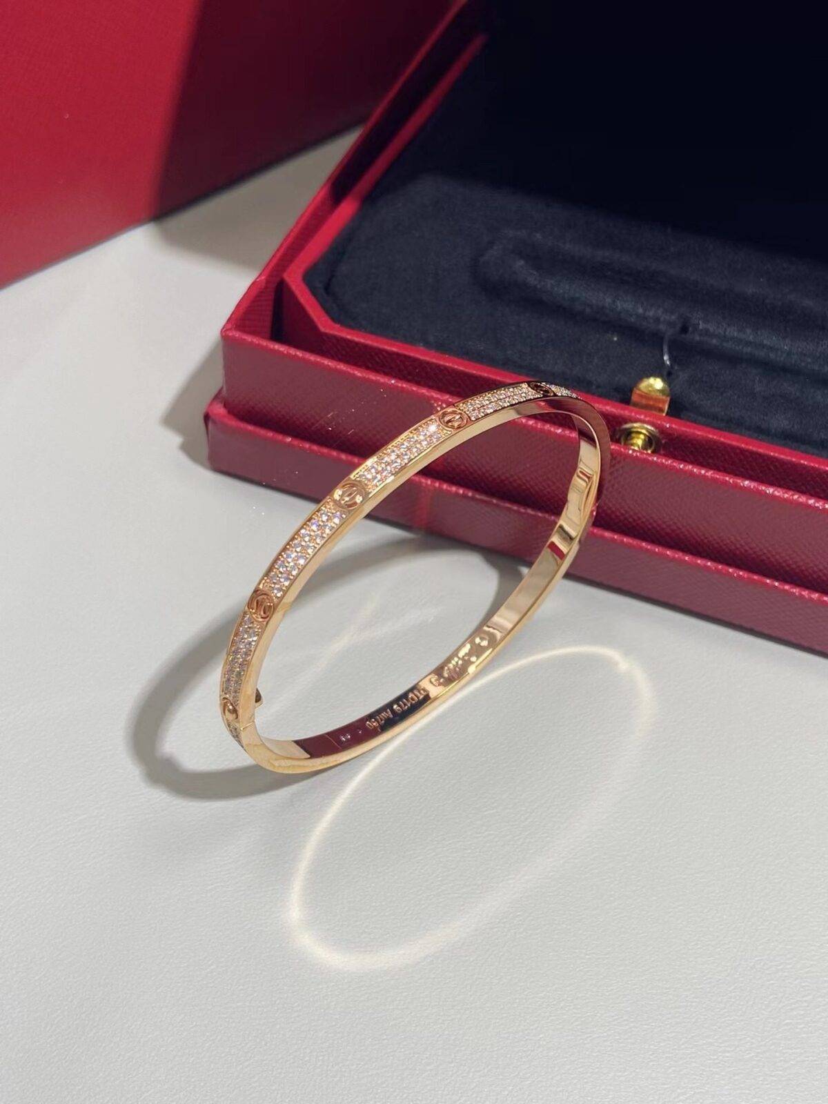 Cartier bracelet LOVE diamond-laden - Image 2