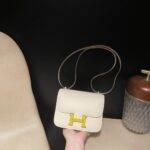 HERMES CONSTANCE19 EPSOM i2colour Enameled button - Image 2