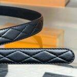 CHANEL pearl rhinestone  logo belt 20mm - Image 7