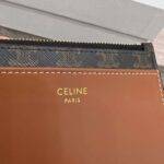 Card holder in Triomphe canvas with Celine Print - Image 6