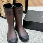 CHANEL Woo-boots