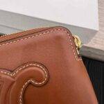 CELINE COIN AND CARD POUCH CUIR TRIOMPHE IN SMOOTH CALFSKIN - Image 8