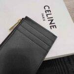 CELINE CARD HOLDER CUIR TRIOMPHE IN SHINY CALFSKIN - Image 6