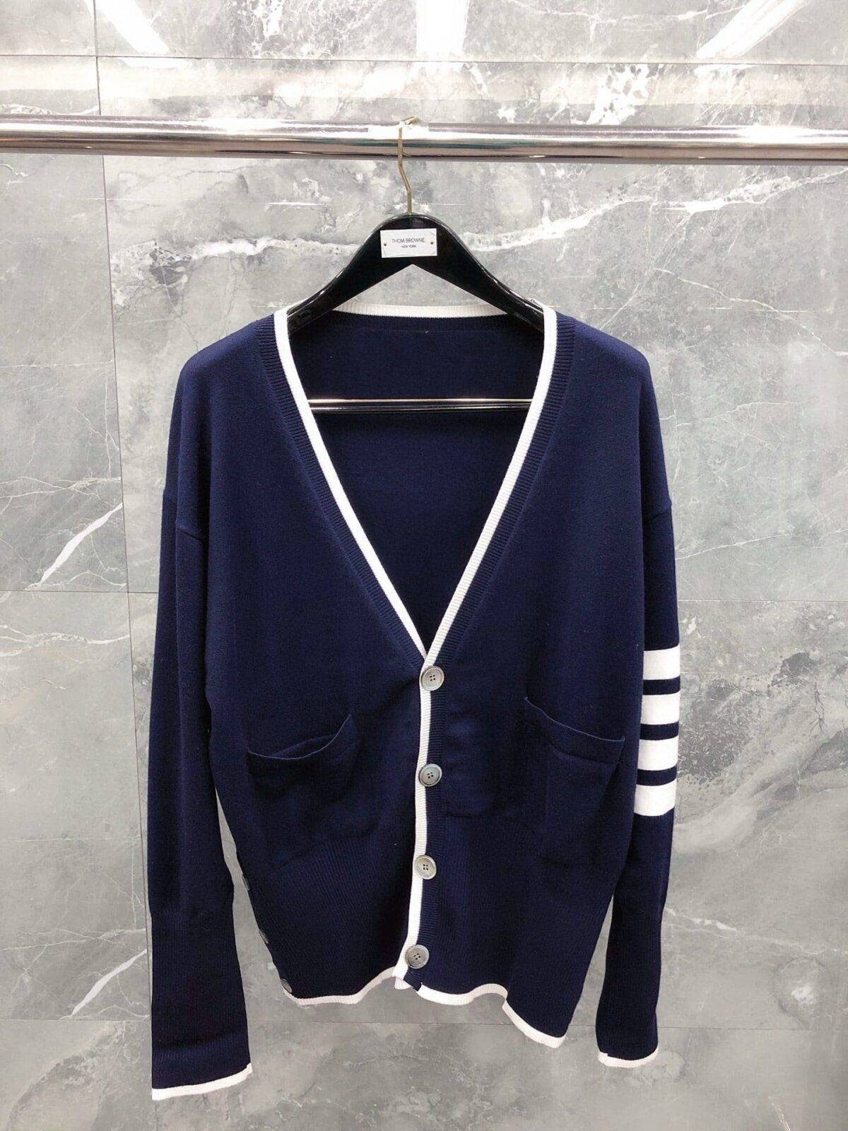 THOM BROWNE Knitted cardigan - Image 16
