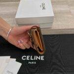 CELINE ACCORDEON CARD HOLDER IN SUPPLE GRAINED CALFSKIN - Image 2