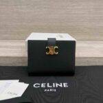 CELINE ACCORDEON CARD HOLDER IN SUPPLE GRAINED CALFSKIN