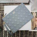 Large Dior Caro Daily Pouch