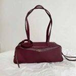 Balenciaga Women's Carrie Bowling Bag Small in Black