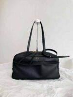 BALENCIAGA Women's Carrie Bowling Bag Medium in Black