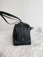 BALENCIAGA Women's Carrie Bowling Bag Medium in Black - Image 2