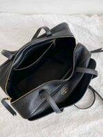 BALENCIAGA Women's Carrie Bowling Bag Medium in Black - Image 8