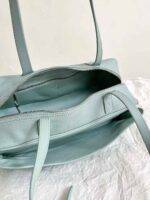 BALENCIAGA Women's Carrie Bowling Bag in Mineral Green - Image 8