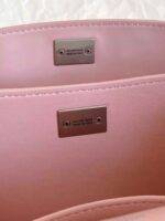 BALENCIAGA Women's Rodeo Handbag Mini in Suede Pink - Image 5