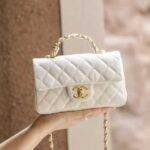 CHANEL Small Flap Bag with Top Handle