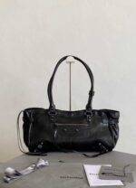Balenciaga Women's Le City Bag East-west in Sesame - Image 2