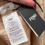 FENDI FF Jacquard cloak - Image 4