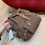 MIUMIU Canvas and leather backpack - Image 3