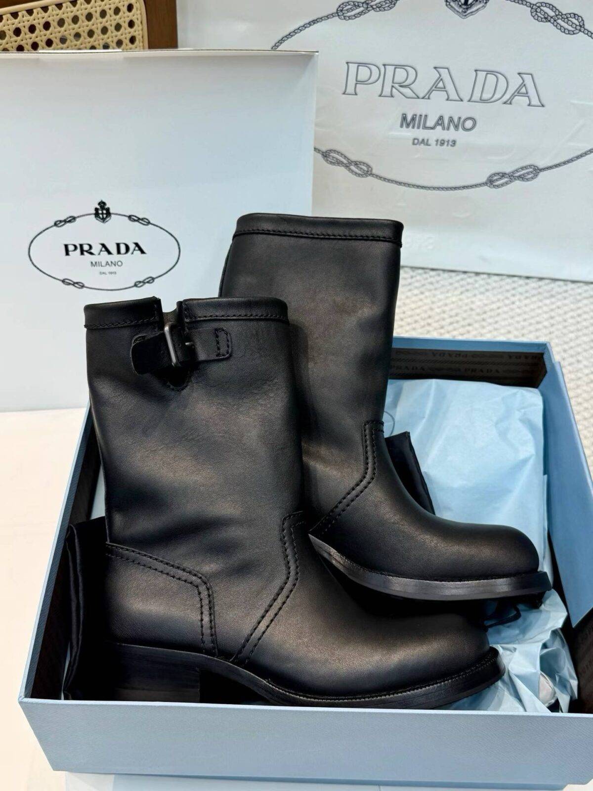 PRADA Vintage Ankle Boots - Image 7