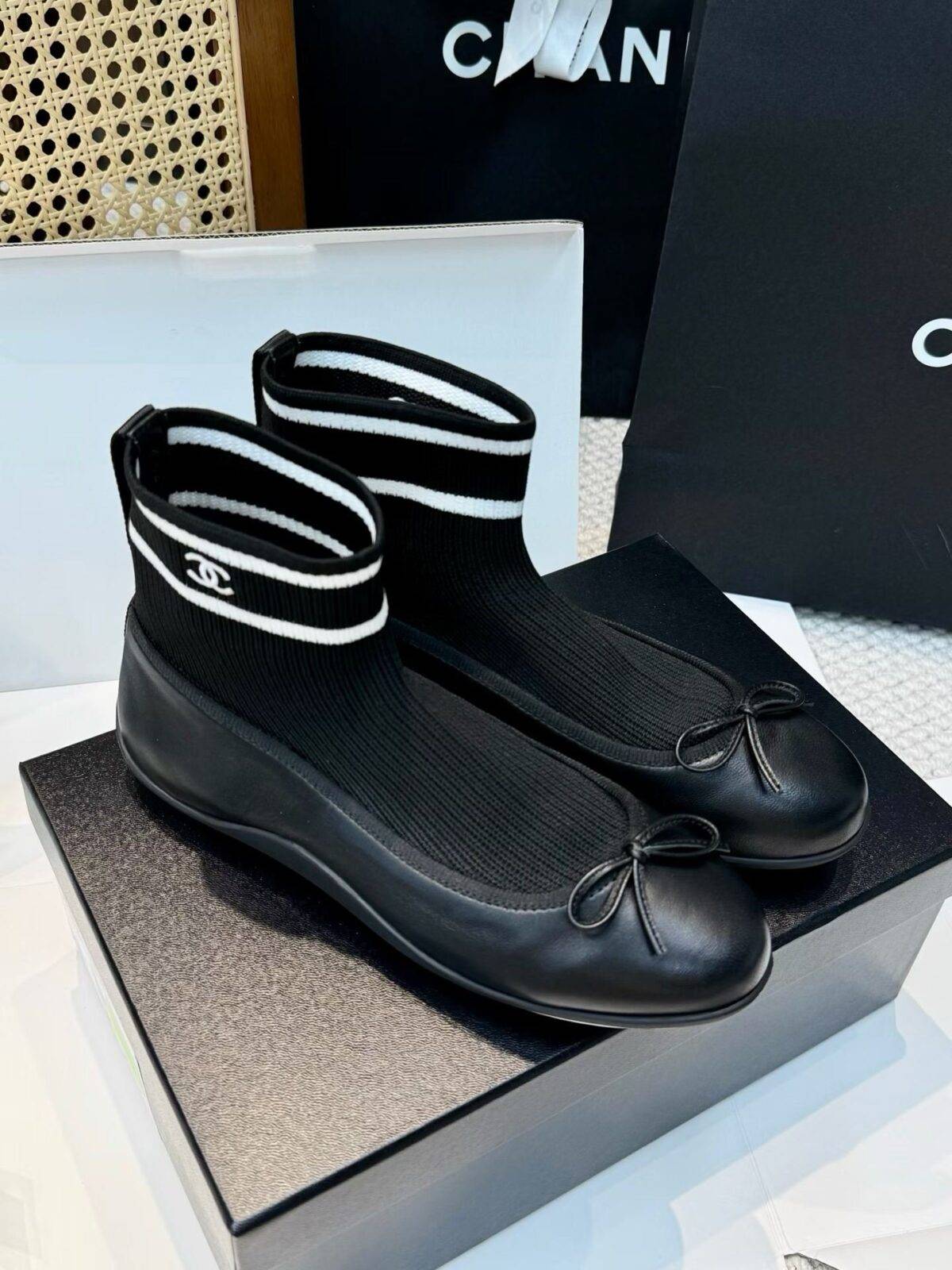 CHANEL Ballet Socks and Boots - Image 8