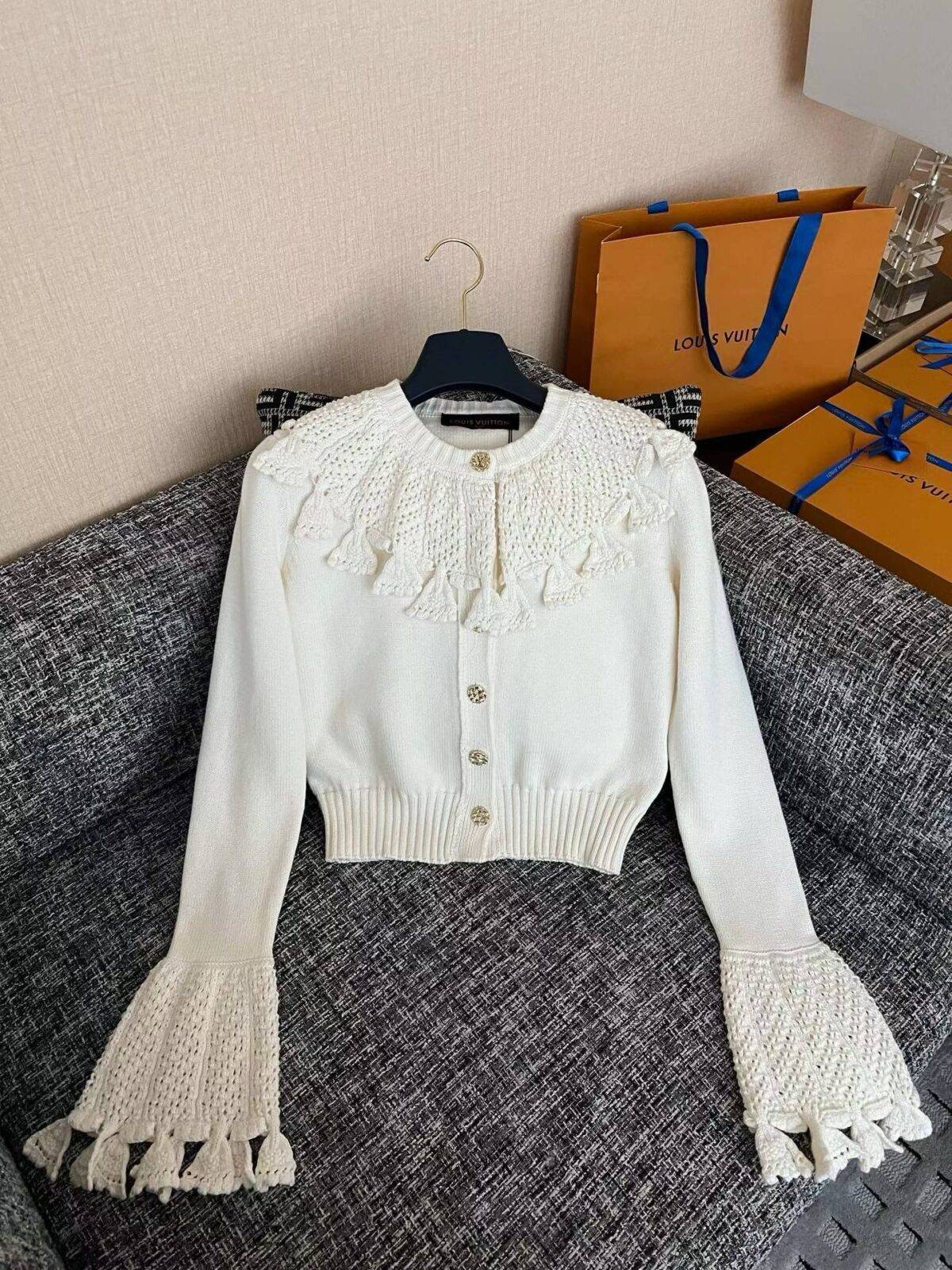 LOUIS VUITTON  Knitted Cardigan - Image 2