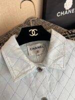 CHANEL Denim Jacket + Shorts - Image 4