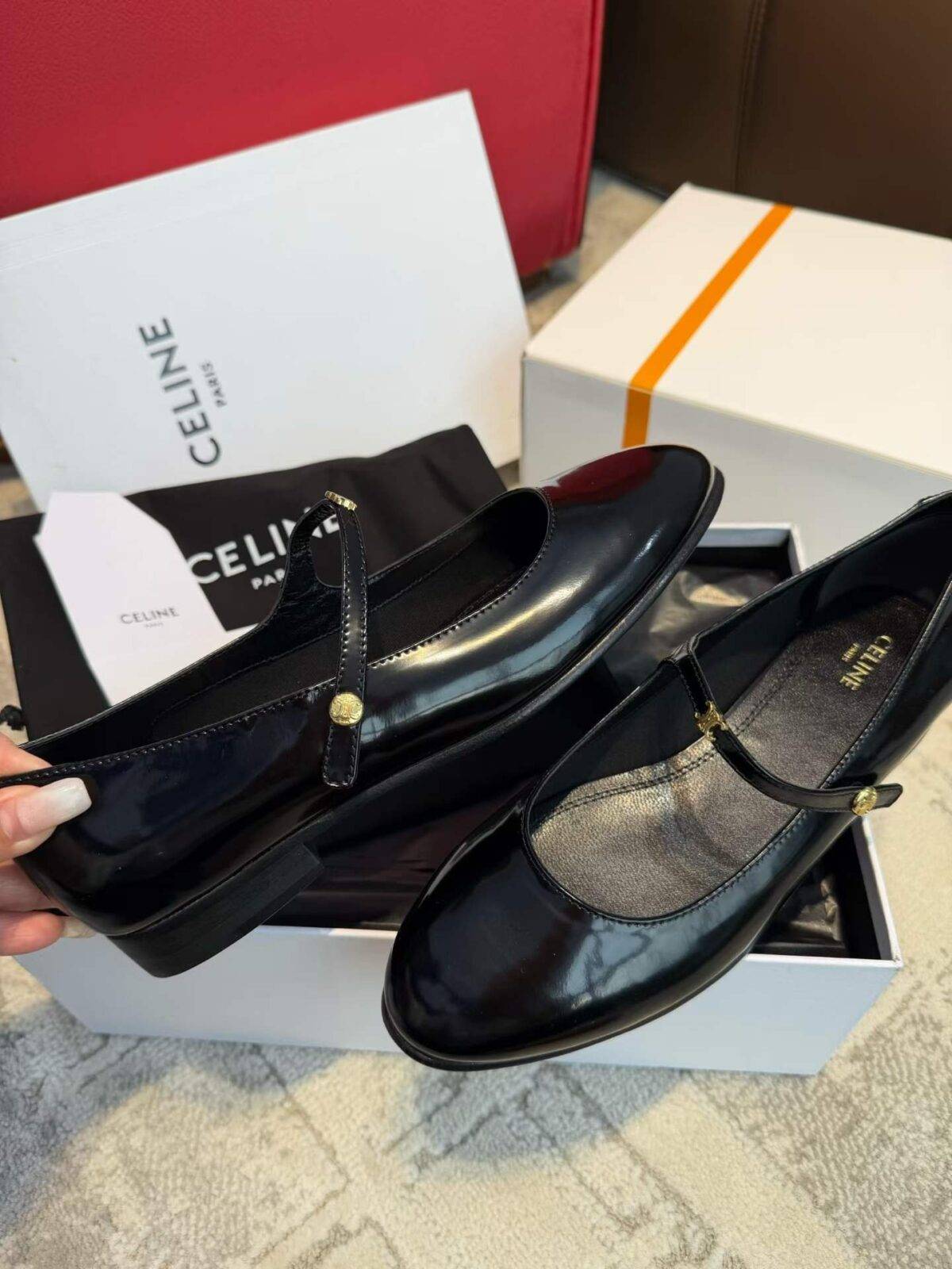 CELINE Mary Jane Shoes - Image 7