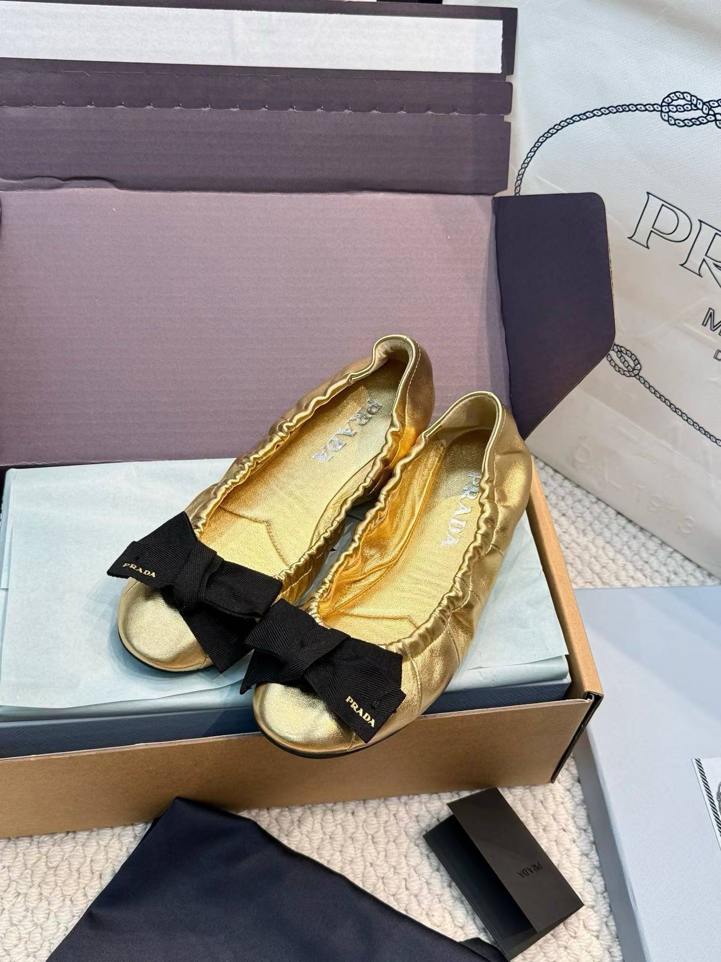 微信图片_20260401150058.jpg PRADA Ballet shoes - Image 1