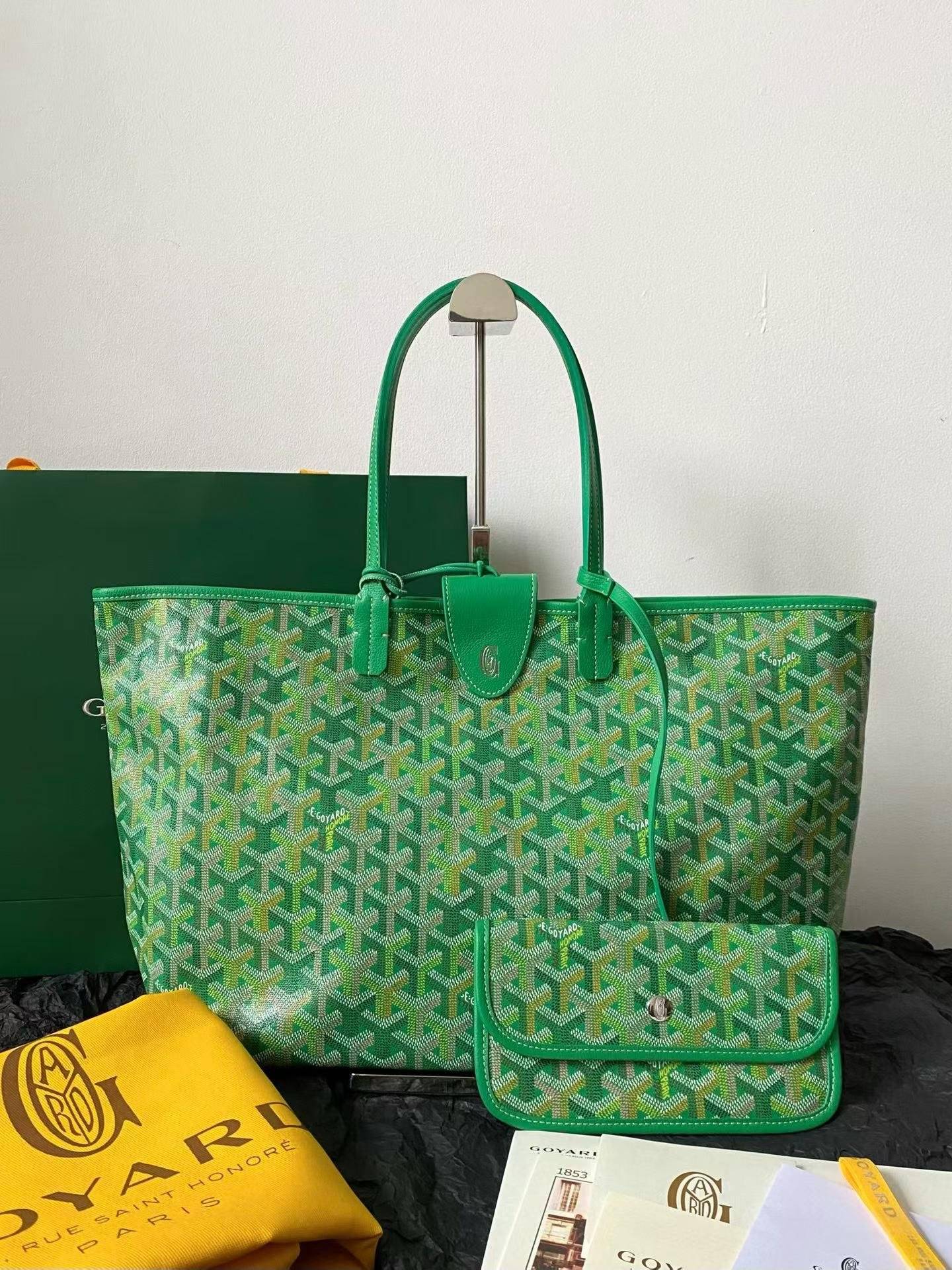 微信图片_20260403140408.jpg GOYARD Saint Louis PM bag multicolored - Image 1